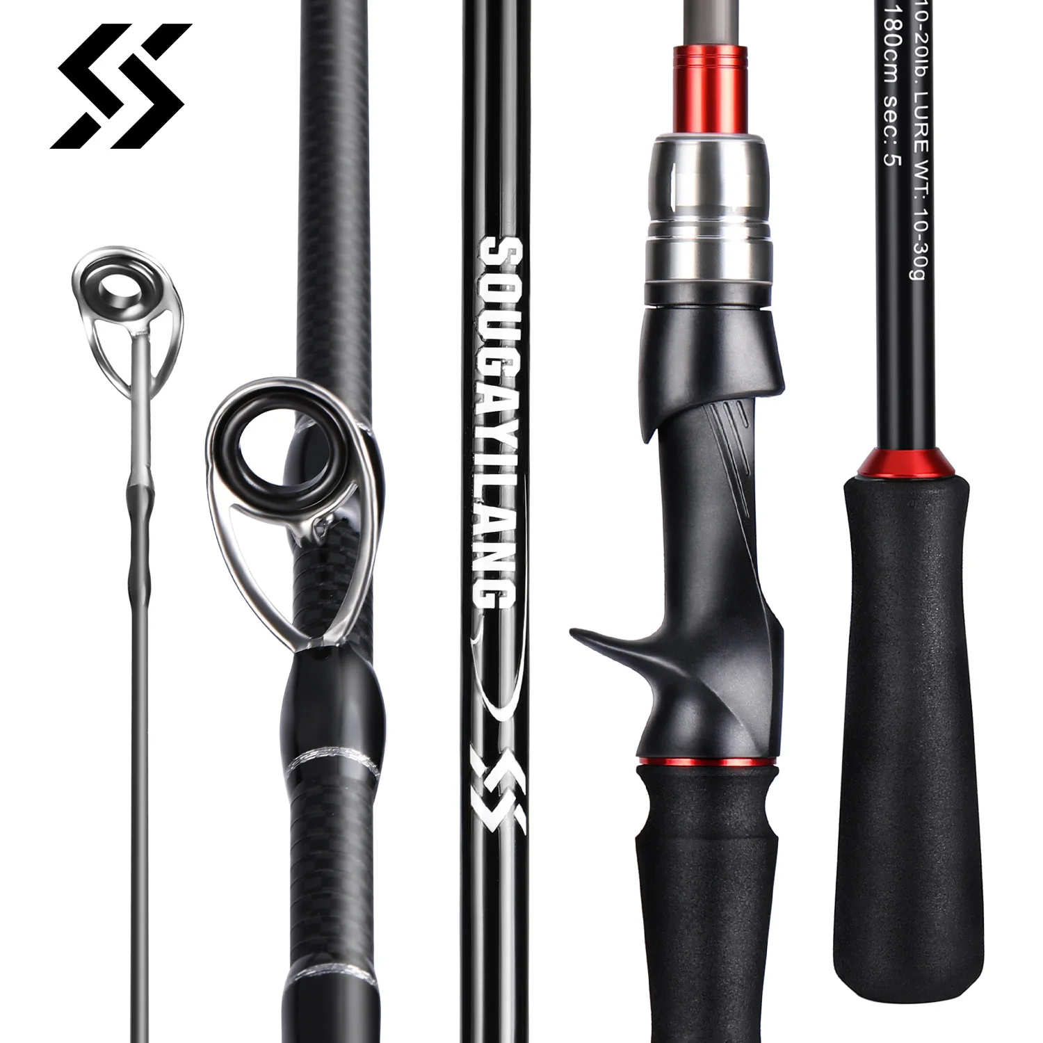 Fishing Rod Surf - Sougayilang-Lure Vara De Pesca, Spinning Bait