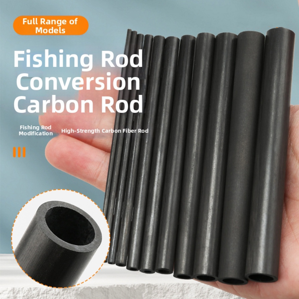 Fishing Rod Carbon Fiber - Tubo de Fibra de Carbono Oco