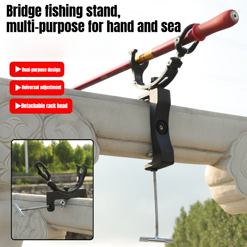 Fishing Rod Travel - 360 ° Suporte Giratório Ajustável para