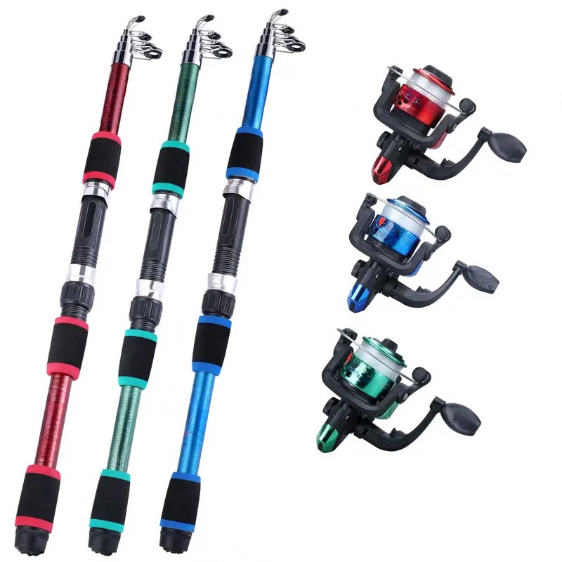 Conjunto de vara de pesca kits - Fishing Rod Surf avaliação e preço
