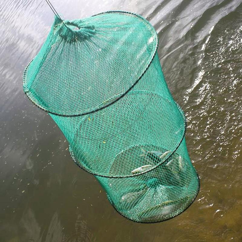 Dobrável redondo malha de náil - Fishing Rod Casting avaliação e preço