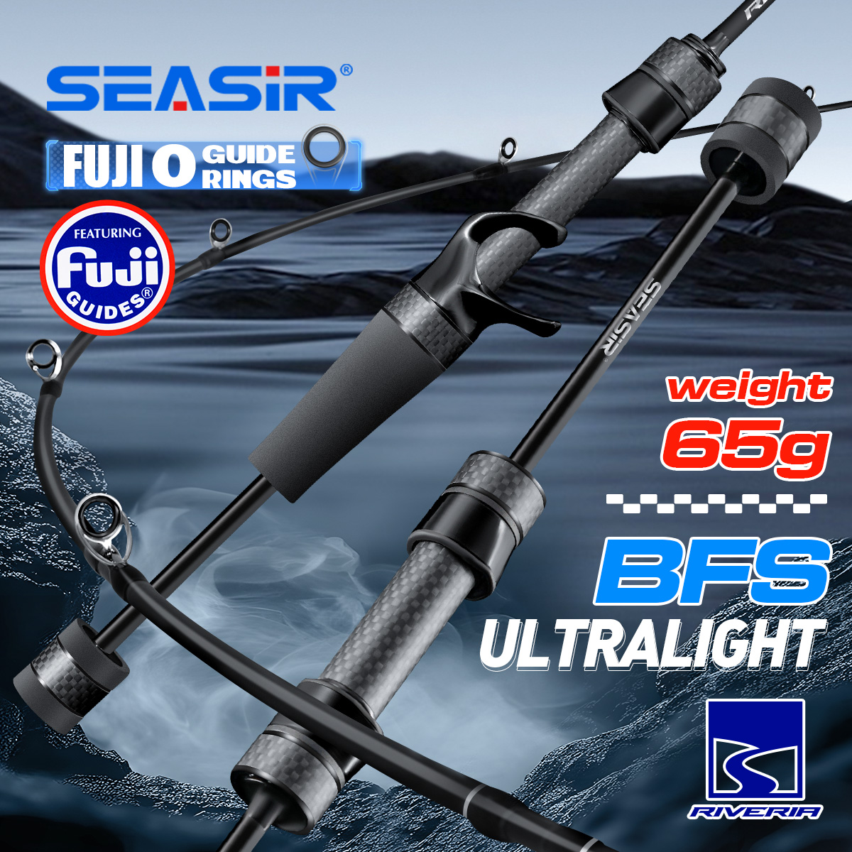 Vara de pesca de arremesso gir - Fishing Rod Surf avaliação e preço