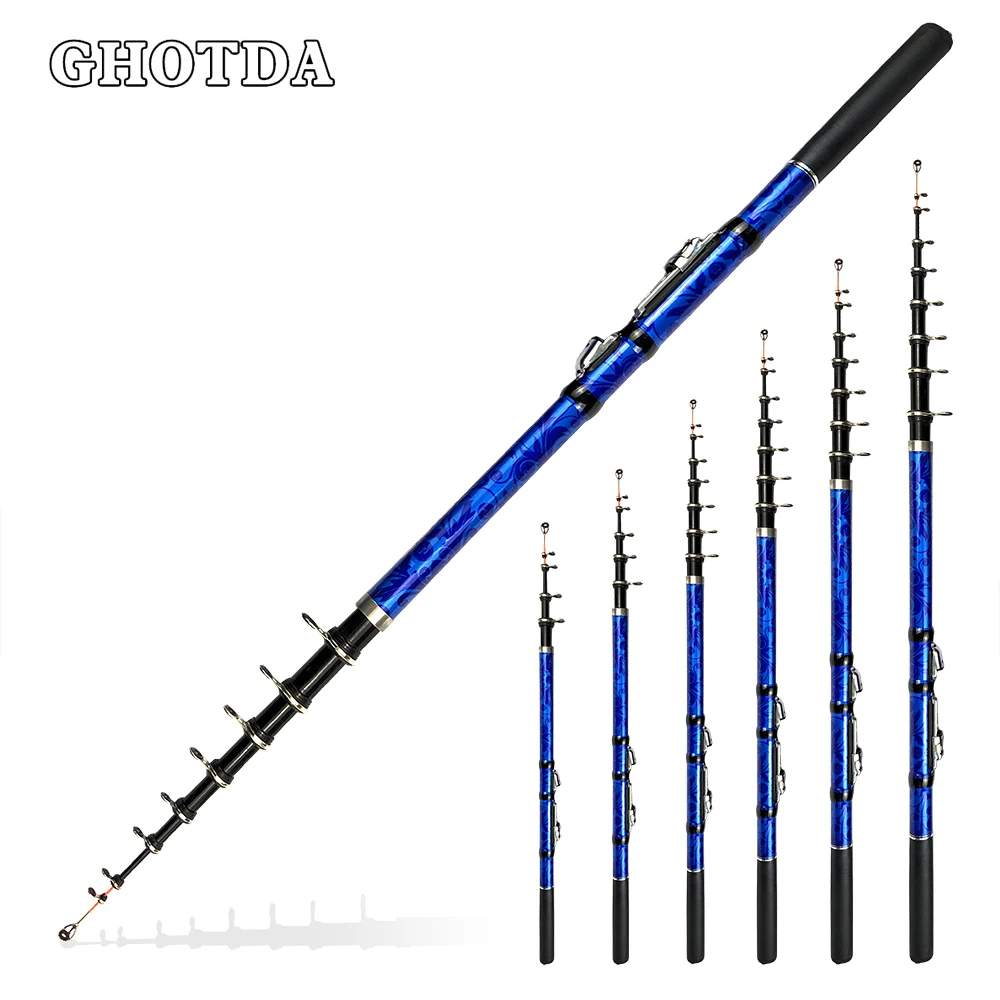 Ghotda mini vara de pesca em r - Fishing Rod Surf avaliação e preço